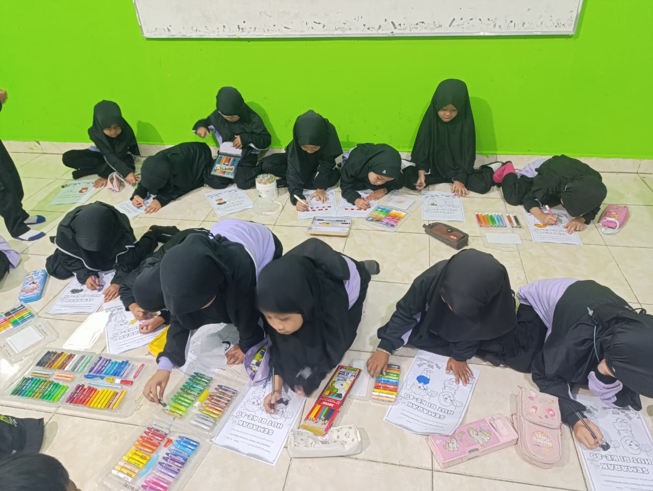 LOMBA MEWARNAI DALAM RANGKA HUT RI KE 80