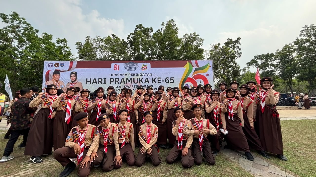 PELANTIKAN PRAMUKA GARUDA SMPIT AL ITQON DI TIGARAKSA